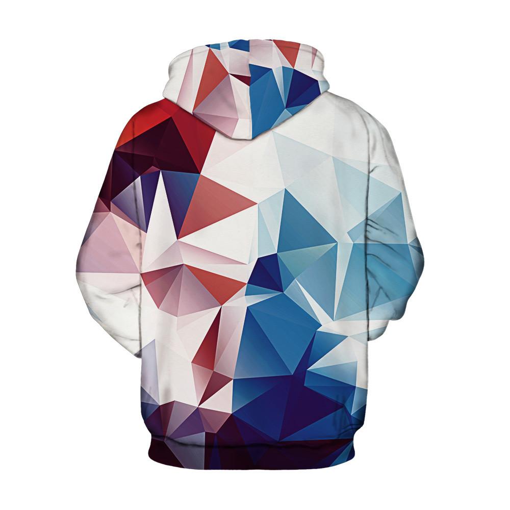 CoolShirts Diamond Shape Pullover Unisex Hoodie / Sweatshirt