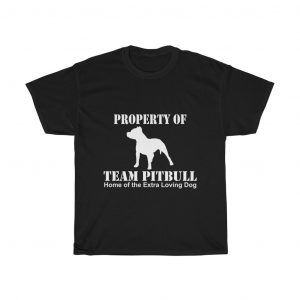 Property of Team Pitbull home of the extra loving dog